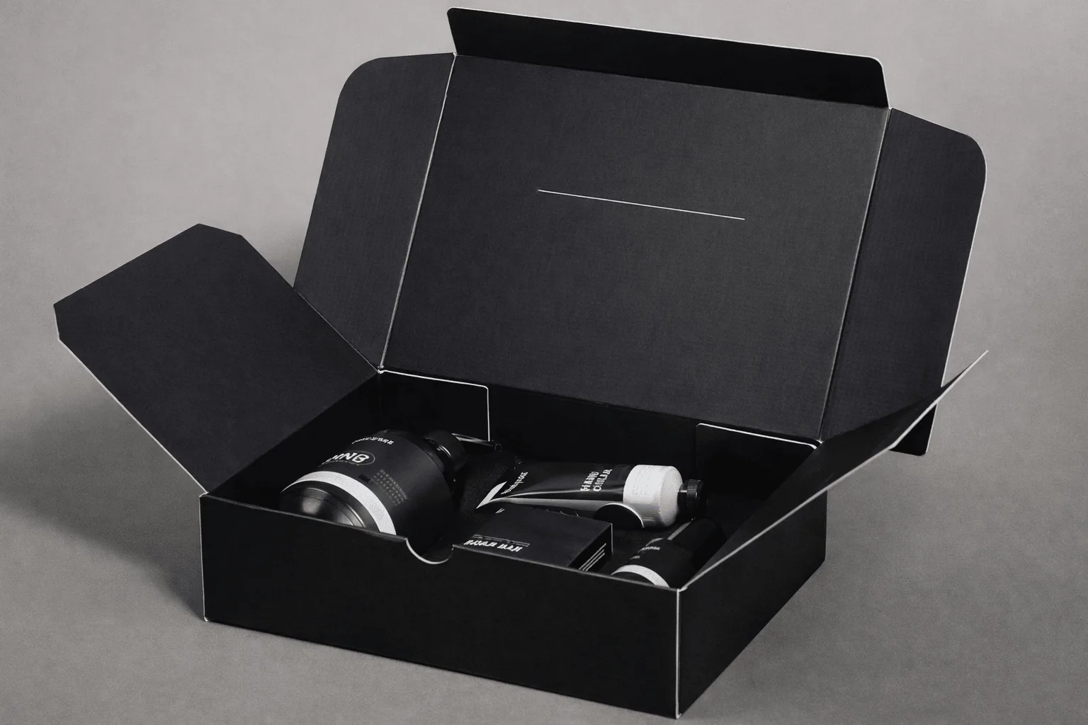 Black Mailer Boxes